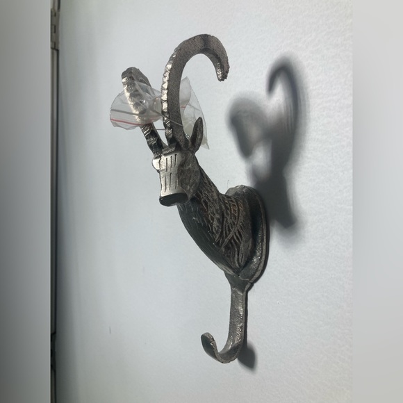 NEW DEER PEWTER HOOK - Picture 1 of 8